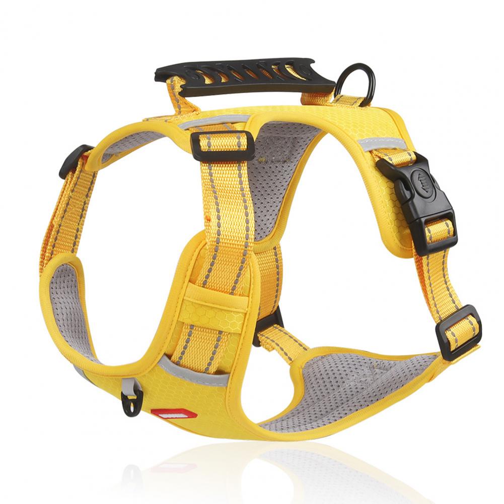 Nylon Dog Harness No Pull Breathable Reflective Pet Harness