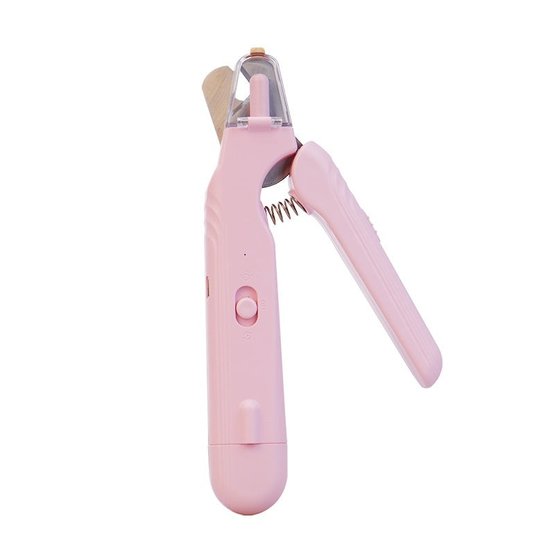 2 In 1 Pet Nail Clippers With Led Light Dog Cat Special